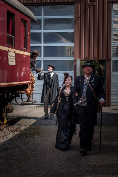 Dahlhausen Eisenbahnmuseumsfest Steampunk